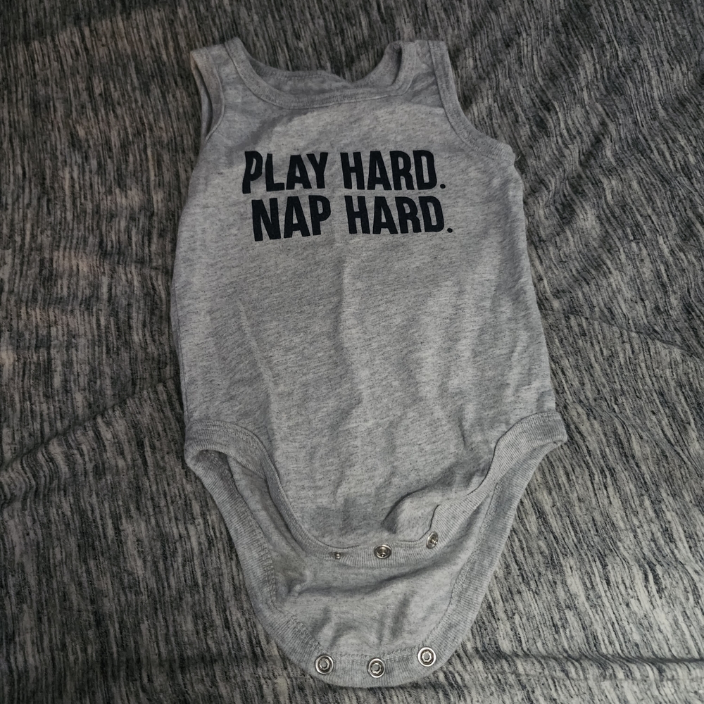 Garanimals Gray Baby Onesie